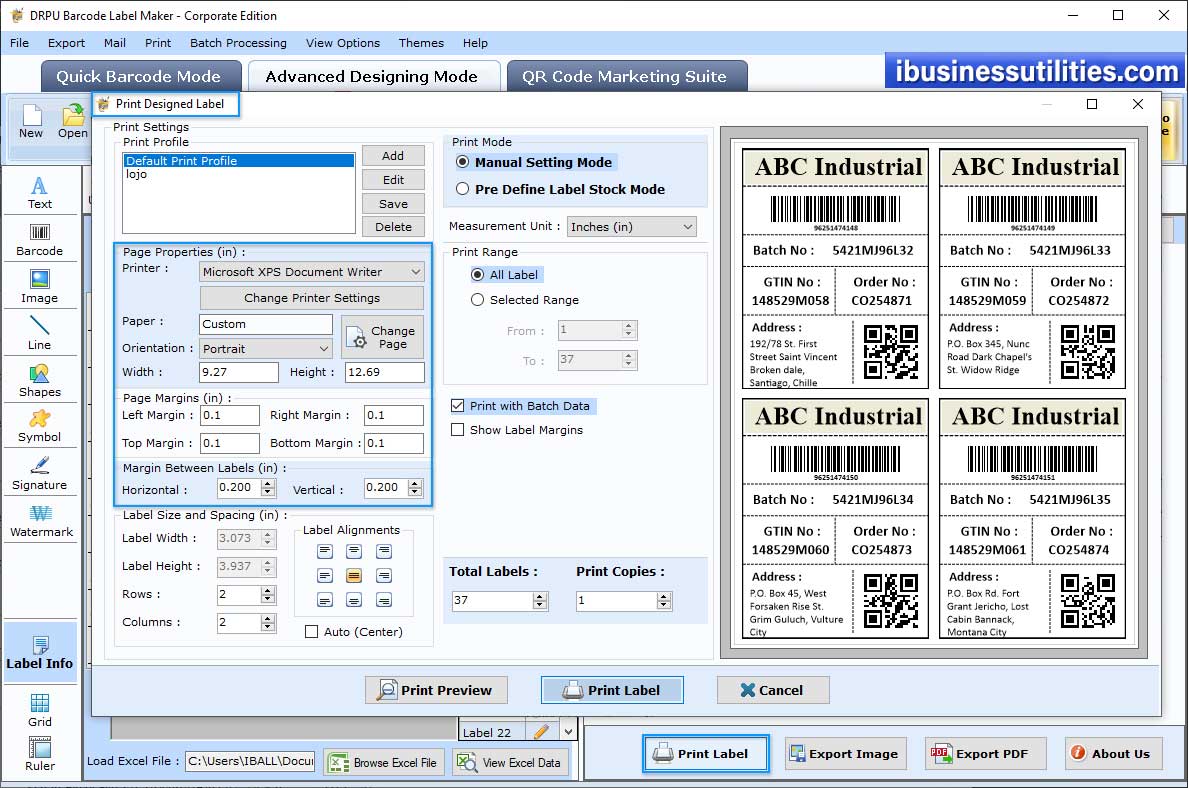 Print Settings