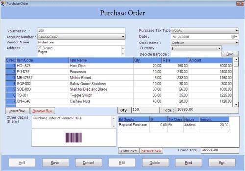 Purchase Order